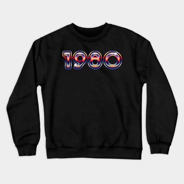 1980 Crewneck Sweatshirt by Sachpica